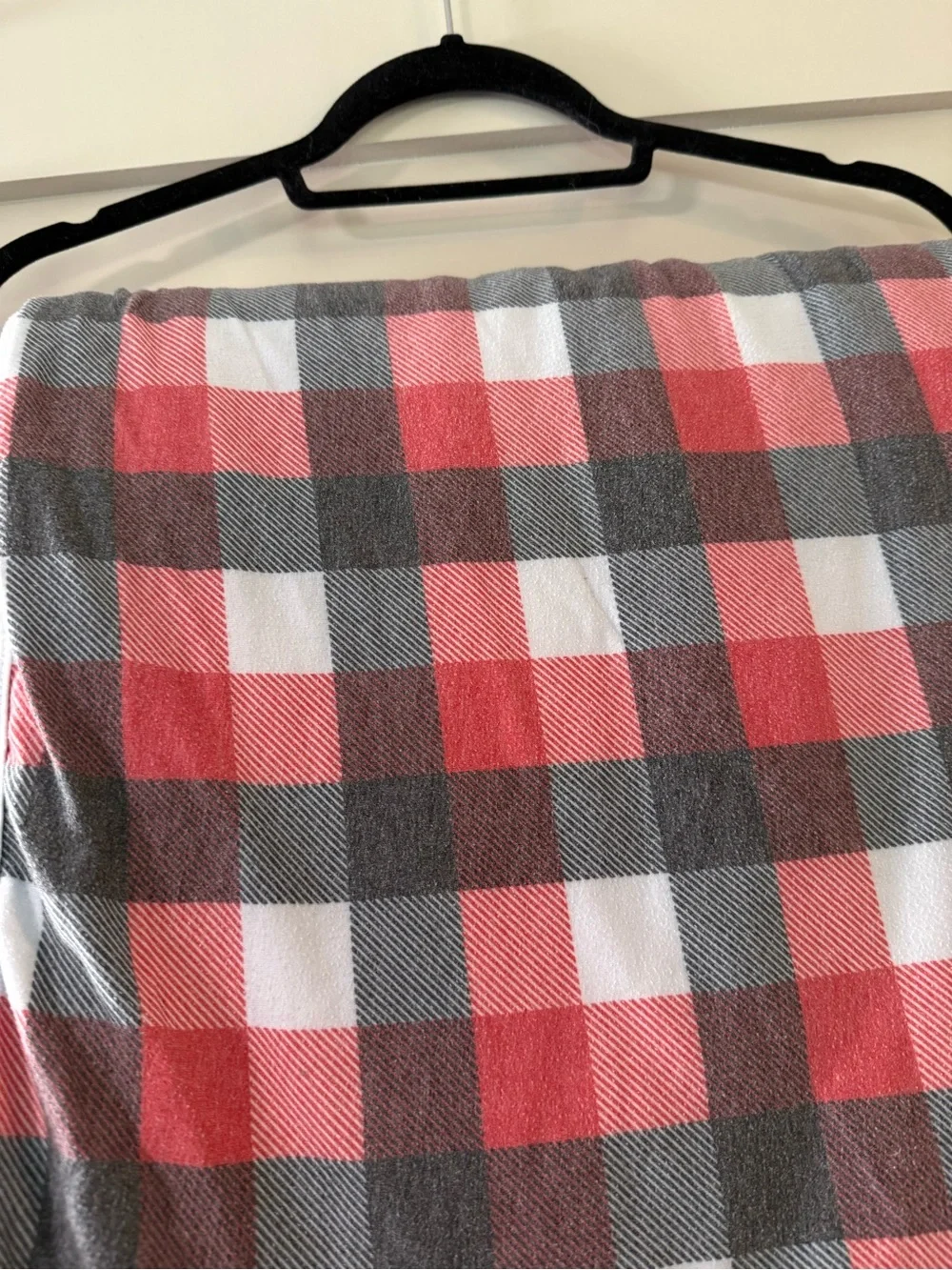Copper Pearl Plaid Three-Layer Jumbo Quilt